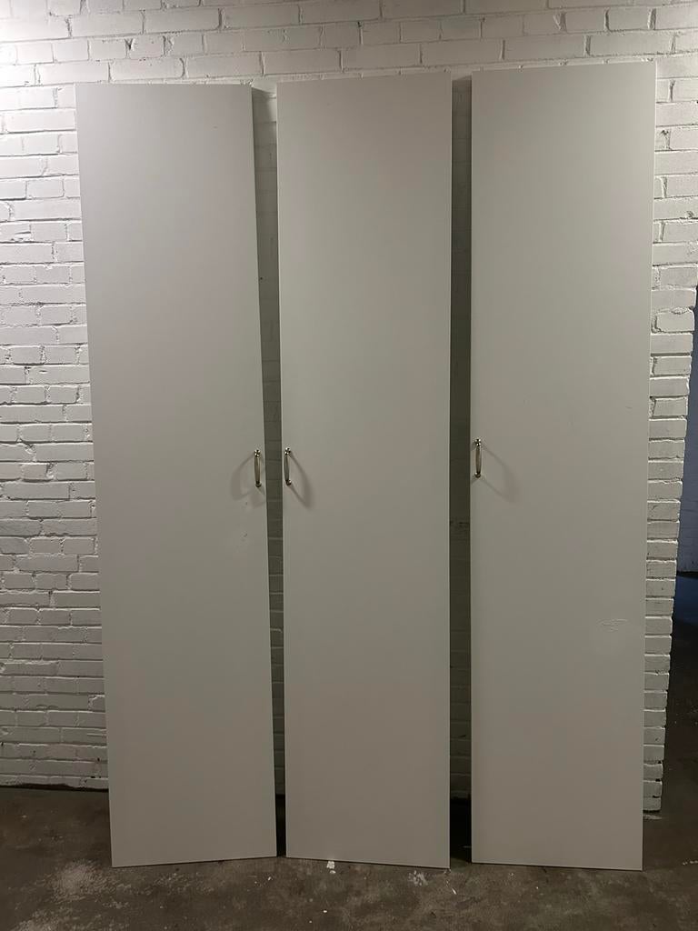 IKEA Pax kast deuren met handvaten (3 stuks), Ophalen, Minder dan 50 cm, Gebruikt, 200 cm of meer