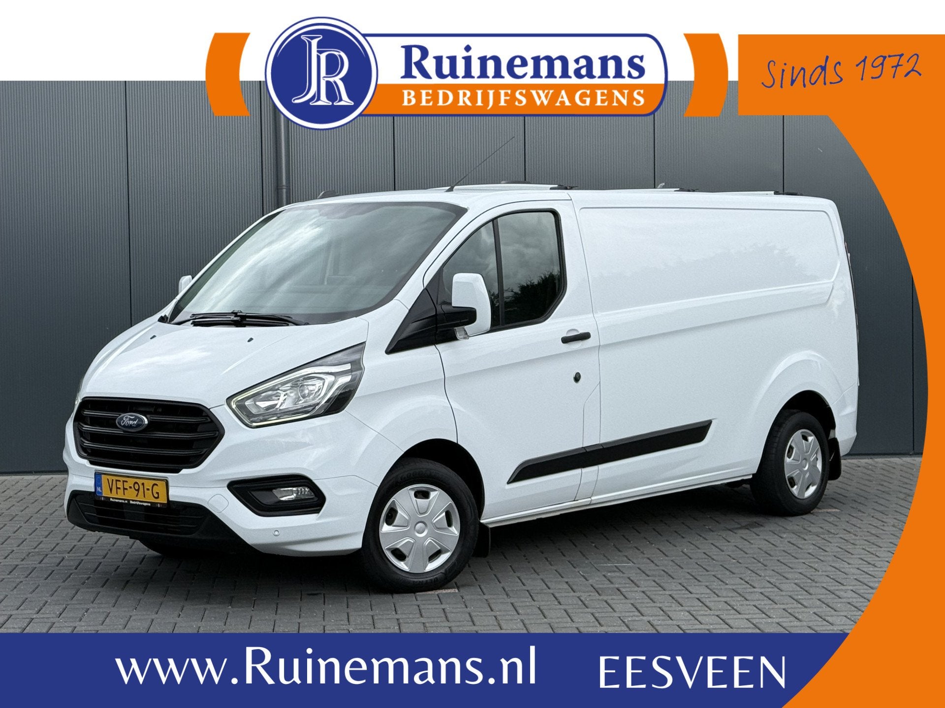 Ford Transit Custom 2.0 TDCI / L2H1 / 1e EIG / SORTIMO INRIC, Voorwielaandrijving, 15 km/l, Euro 6, 4 cilinders