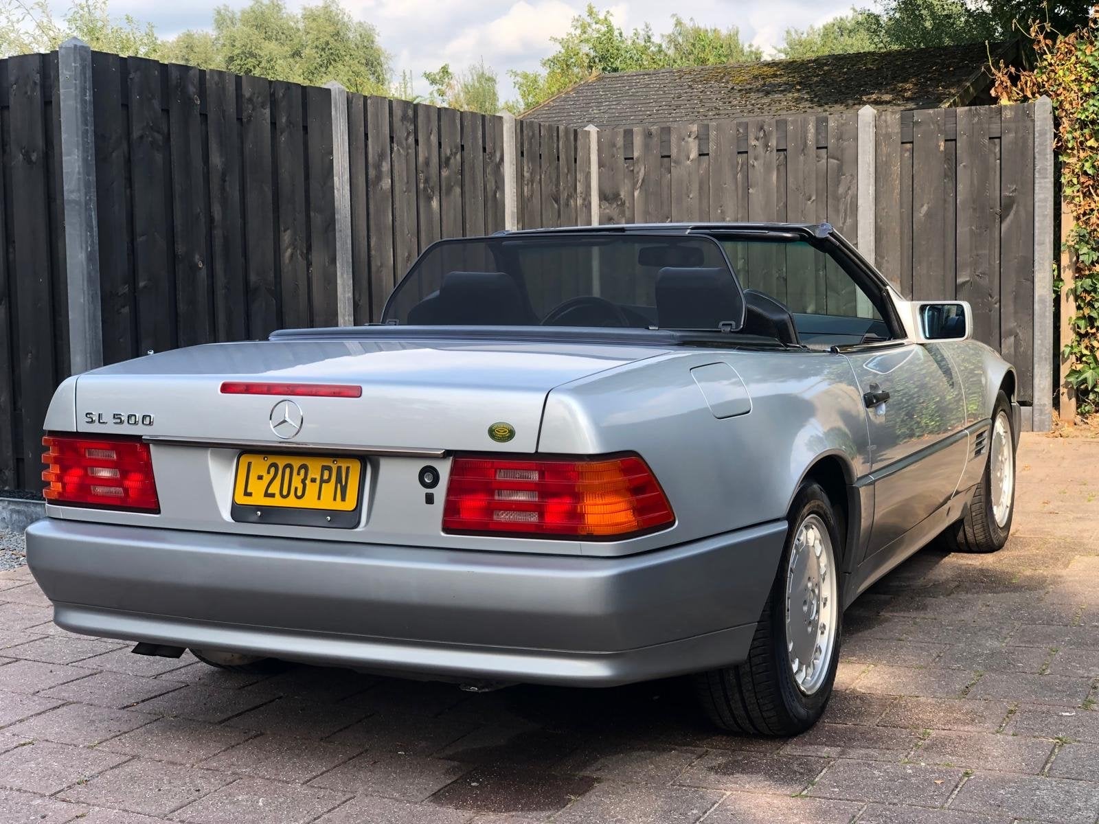 Mercedes-Benz Mercedes 1994 Grijs, Auto's, Automaat, Achterwielaandrijving, 4973 cc, Cabriolet