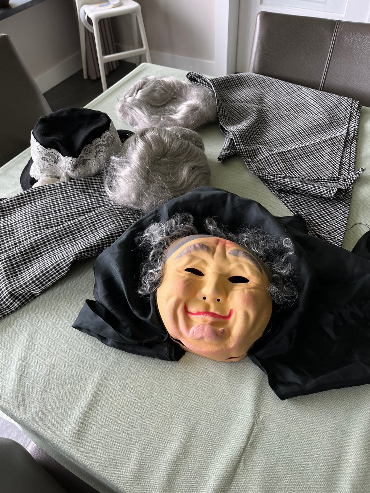 Sarah kleding set - Masker, pruiken en accessoires, Ophalen of Verzenden, Gebruikt, Kostuum, Abraham of Sarah