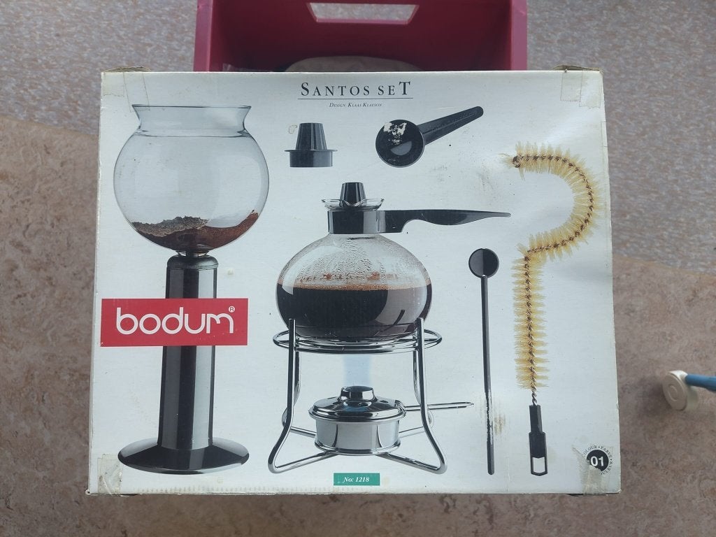 Bodum Santos Set (koffiezetter), Ophalen, Gebruikt, Overige modellen, Gemalen koffie
