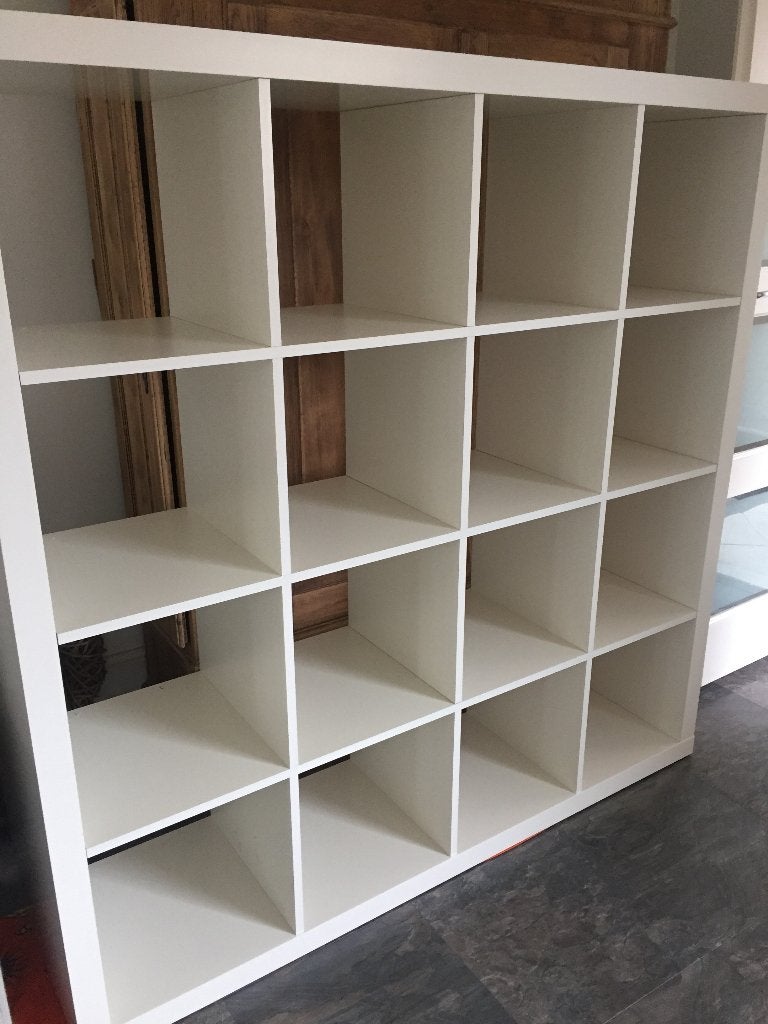 Expedit 16 vakkenkast Ikea (kallax), Ophalen, Gebruikt, Overige typen, Minder dan 35 cm