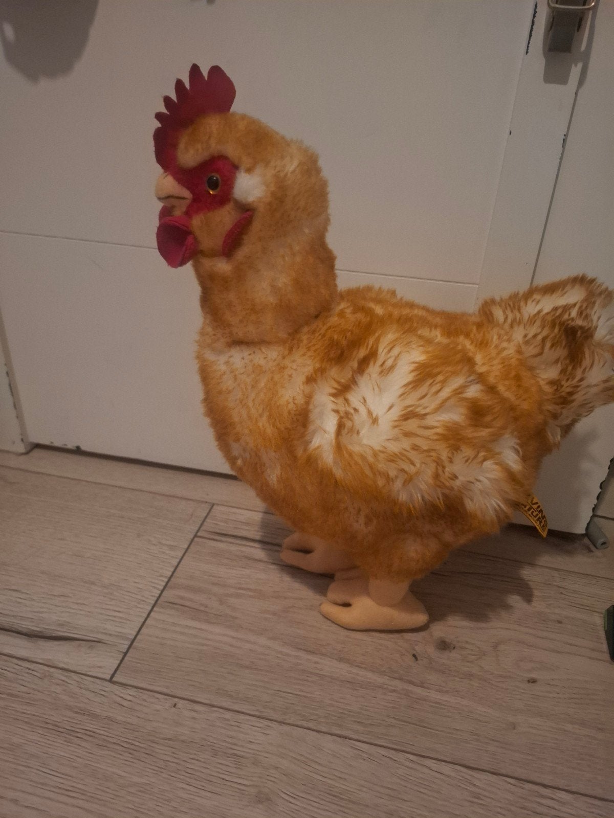 Living Nature Knuffel Kip - Zo goed als nieuw, Ophalen of Verzenden, Zo goed als nieuw, Overige typen, Overige merken
