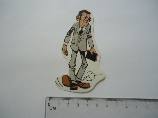 sticker oud Agent 327 STRIP Eppo pep vintage Martin Lodewijk, Verzenden, Zo goed als nieuw, Bedrijf of Vereniging