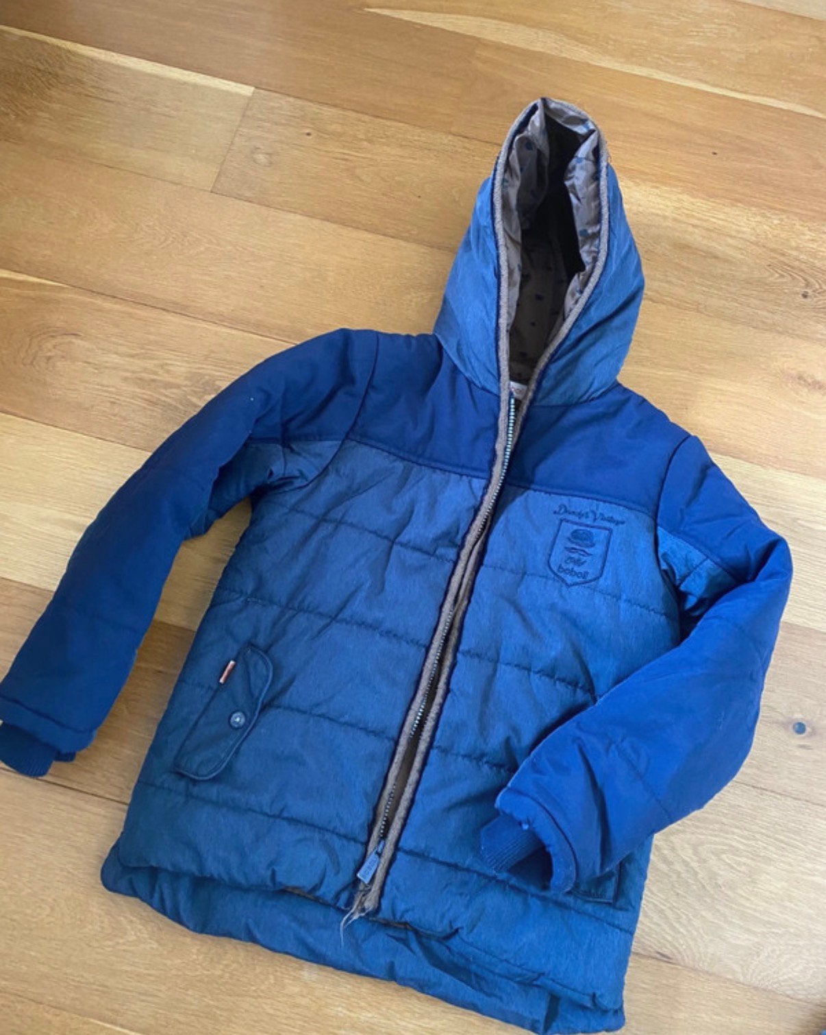 Boboli winterjas maat 134, Kinderen en Baby's, Ophalen of Verzenden, Zo goed als nieuw, Jongen, Jas