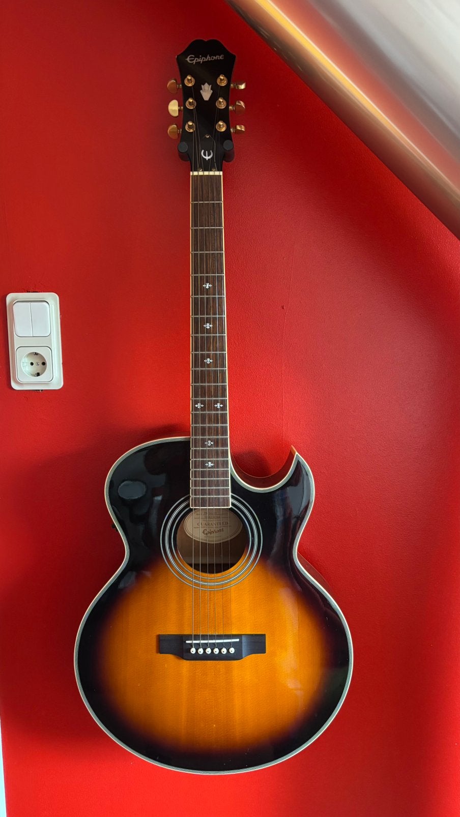 Epiphone electro/akoestische gitaar, Muziek en Instrumenten, Ophalen, Zo goed als nieuw, Western- of Steelstringgitaar