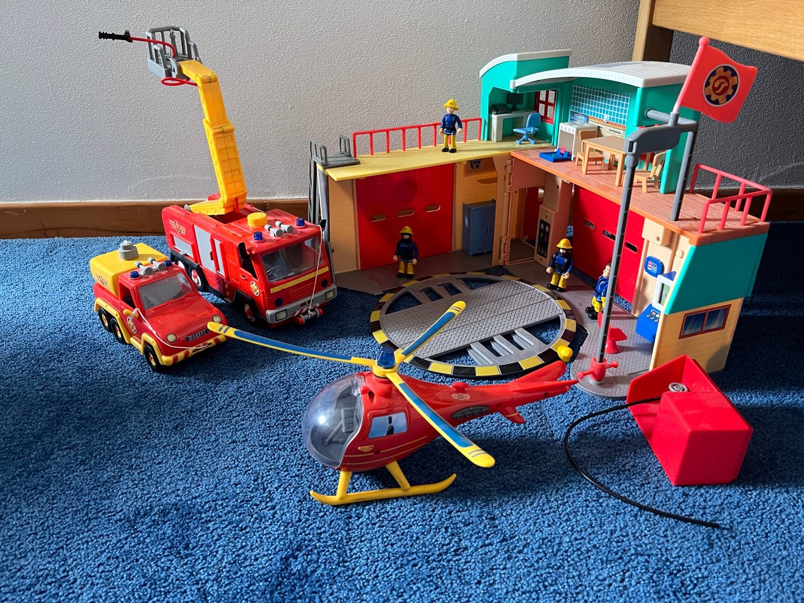 Brandweerman Sam speelgoed, Ophalen, Gebruikt