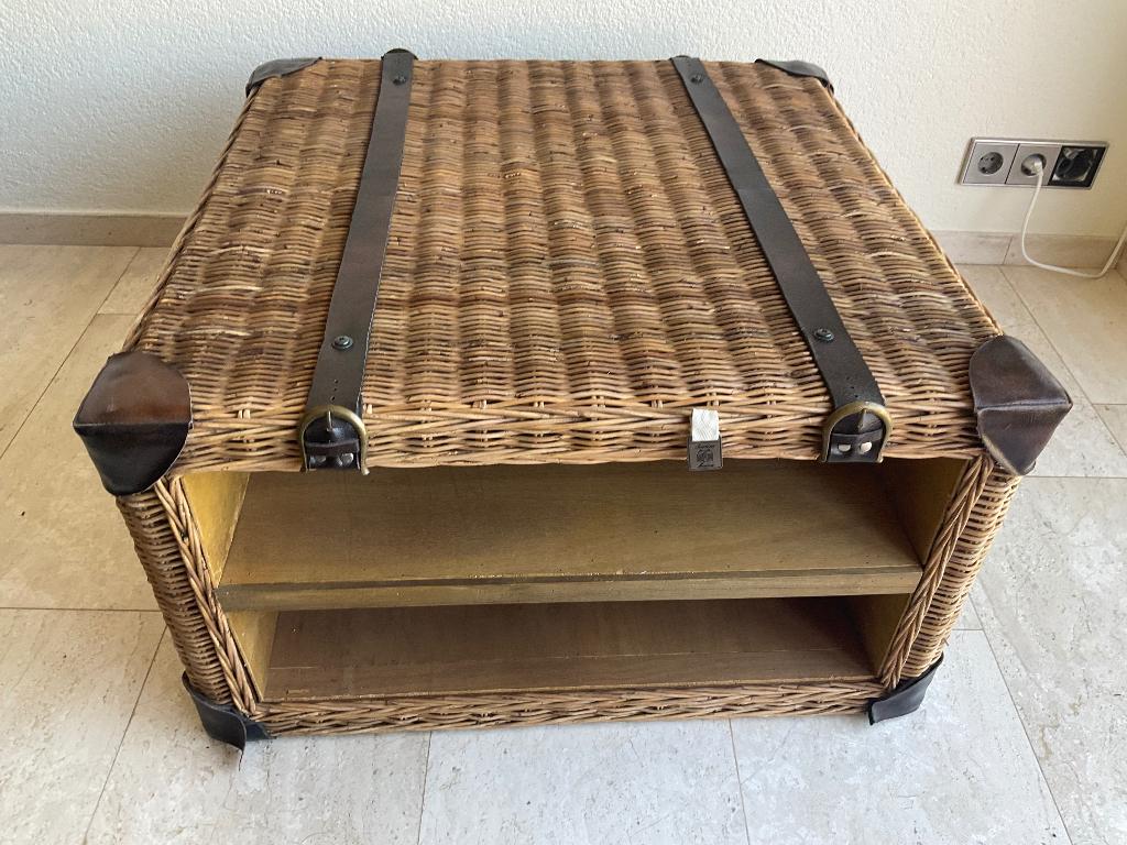 Hoek/salontafel, Huis en Inrichting, Tafels | Salontafels, Ophalen, Overige materialen, Gebruikt, 50 tot 100 cm