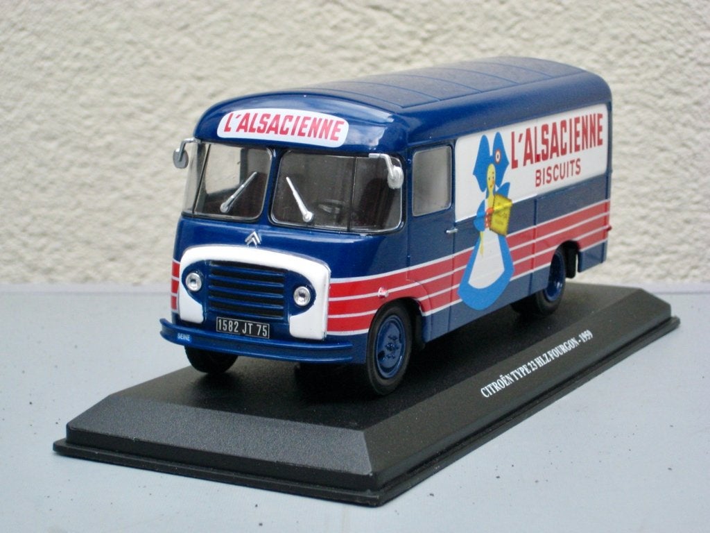 Citroen U23 integraal Heuliez 1959 L'Alsacienne Altaya 1:43, Ophalen of Verzenden, Nieuw, Auto, Overige merken