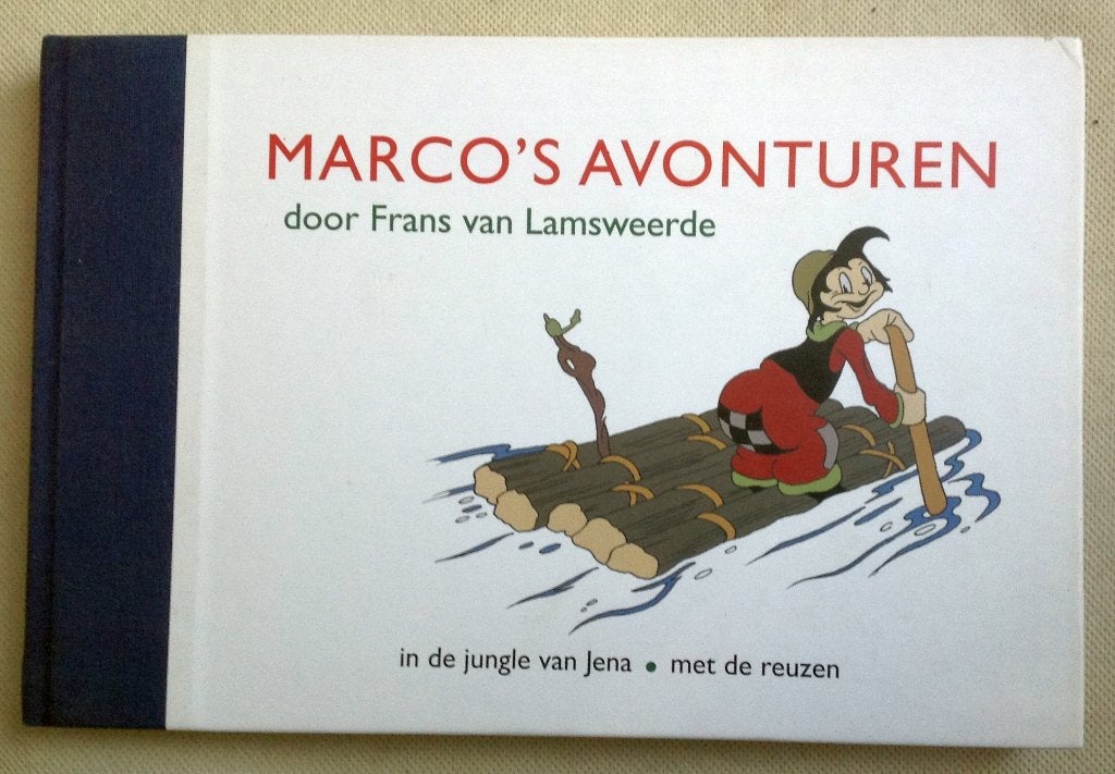 Marco´s Avonturen (1947-1948) Frans van Lamsweerde, Eén stripboek, Verzenden, Gelezen, Frans van Lamsweerde