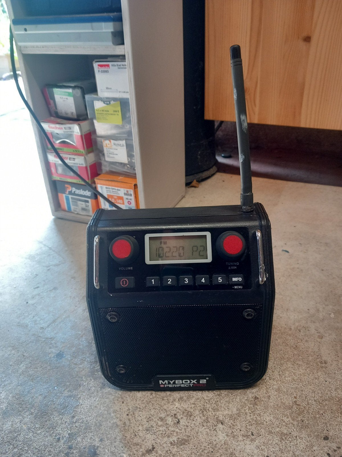 PerfectPro MyBox 2 Bouwradio, Ophalen, Gebruikt, Bouwradio