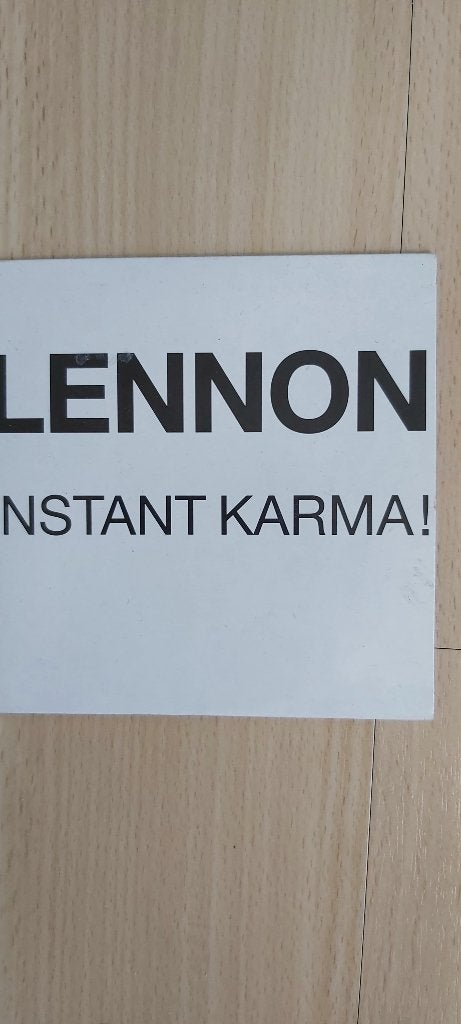 John Lennon Instant Karma SGCD, Gebruikt, Pop, Overige typen, Ophalen of Verzenden