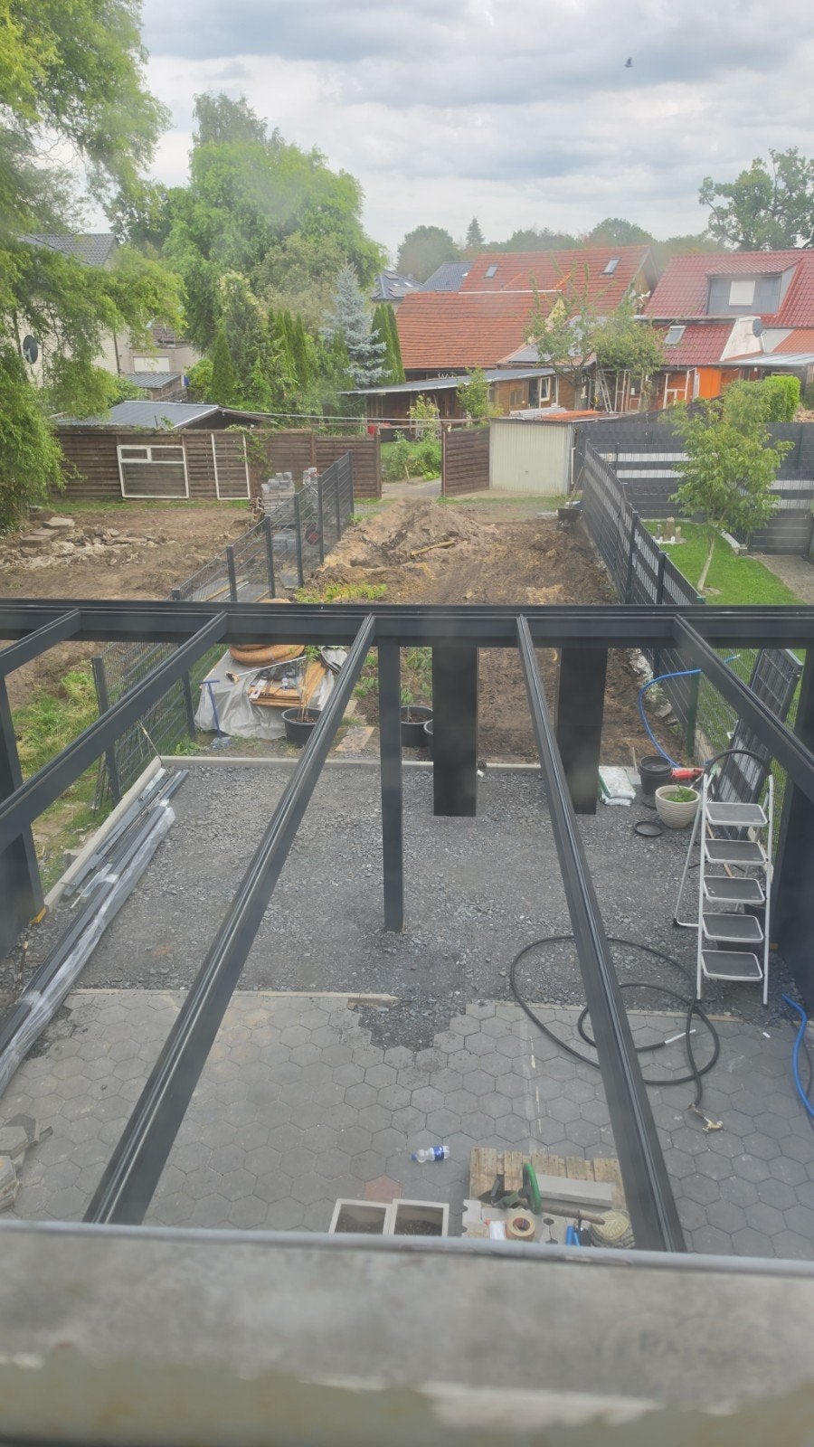 Nieuw aluminium wintertuin geraamte - Antraciet Grijs, Ophalen, Nieuw, Serre