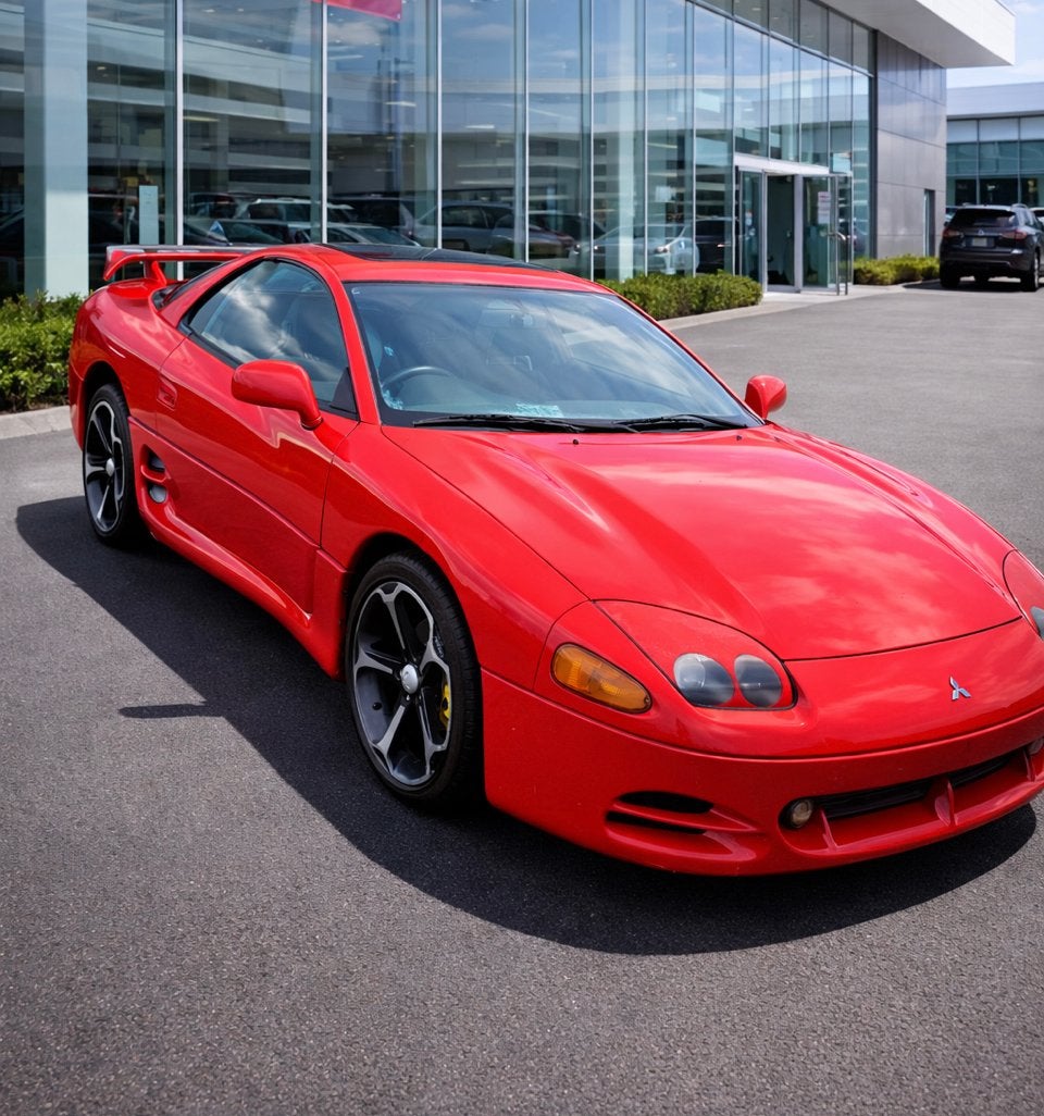 Mitsubishi 3000GT Automaat 3.0 V6, Auto's, Mitsubishi, Beige, Overige bekleding, Multifunctioneel stuurwiel, Particulier