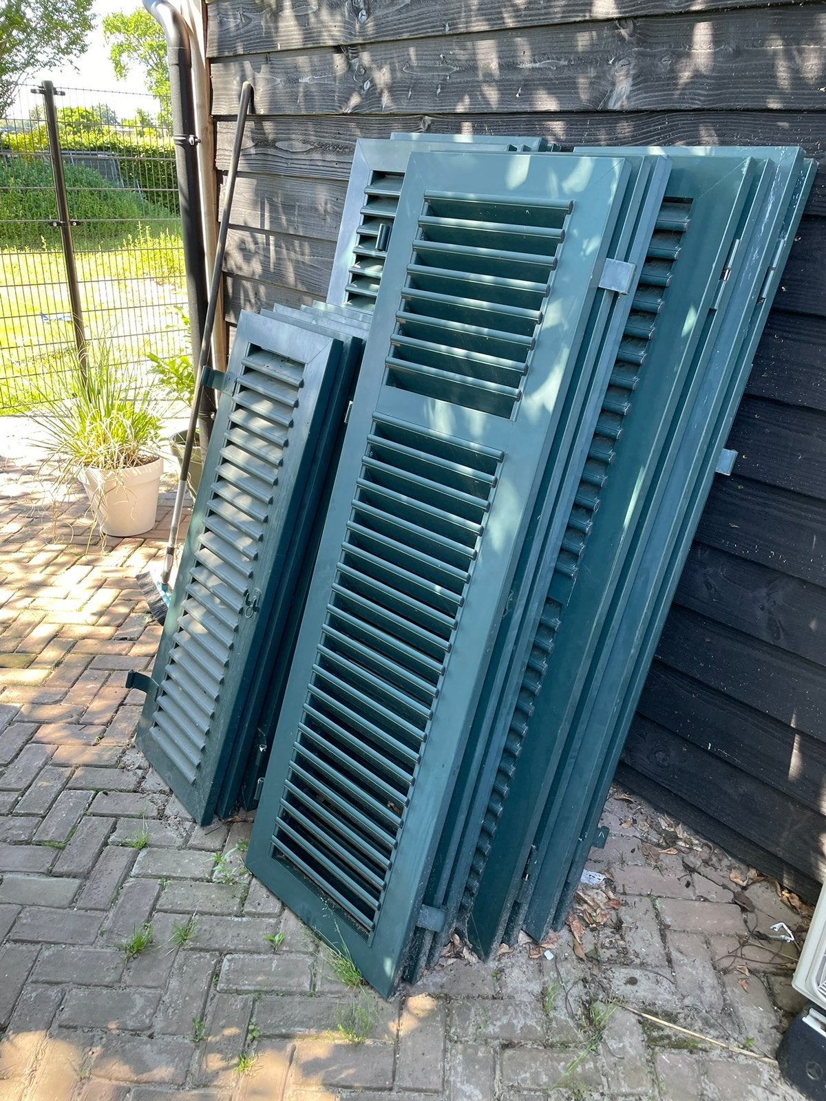 Aluminium luiken, Ophalen, Gebruikt, Overige kleuren, 100 tot 150 cm