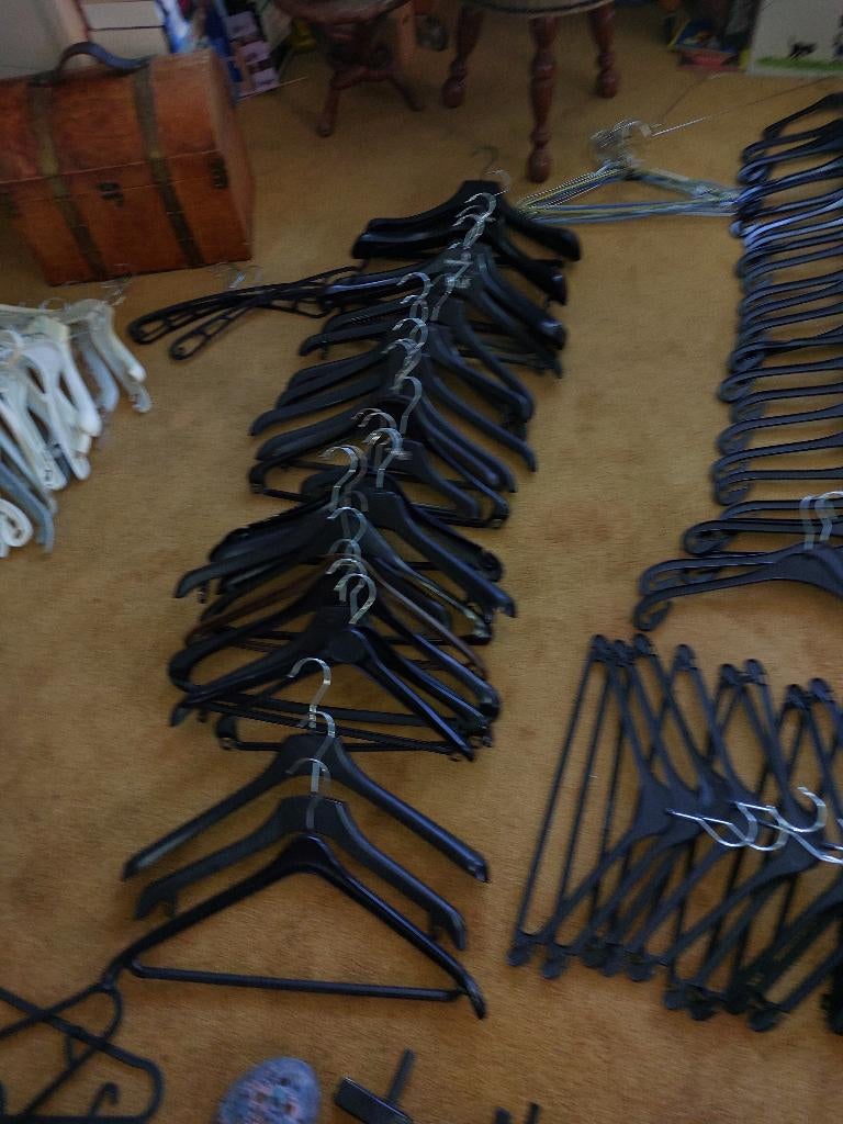 Kledinghangers met brede schouders, Ophalen of Verzenden, Zo goed als nieuw, Kunststof, Volwassenen