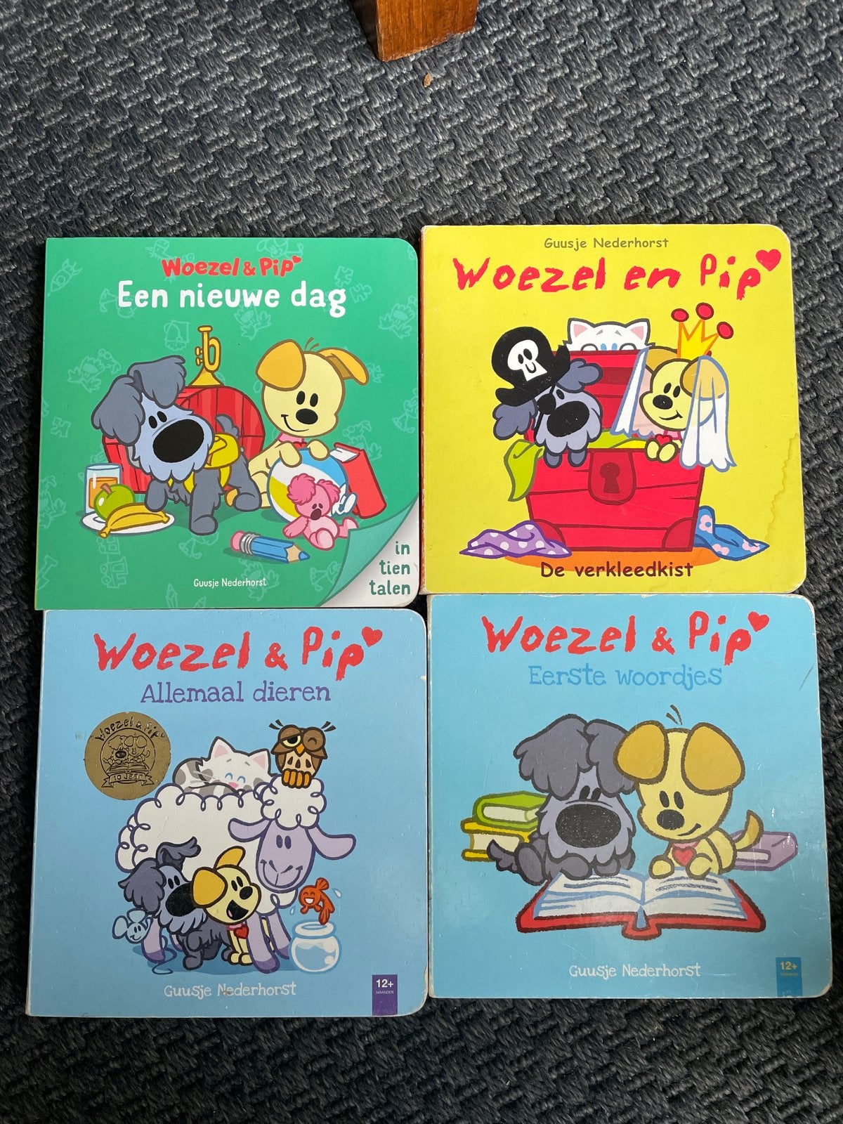 Woezel & Pip Boekenset - 4 Leuke Verhalen voor Kinderen, Ophalen of Verzenden, Zo goed als nieuw, 2 tot 3 jaar