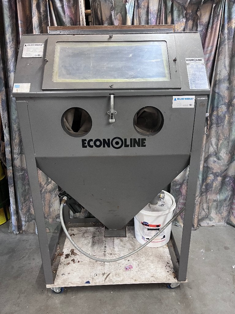 Straalcabine Econ line glasparel, Ophalen, Gebruikt