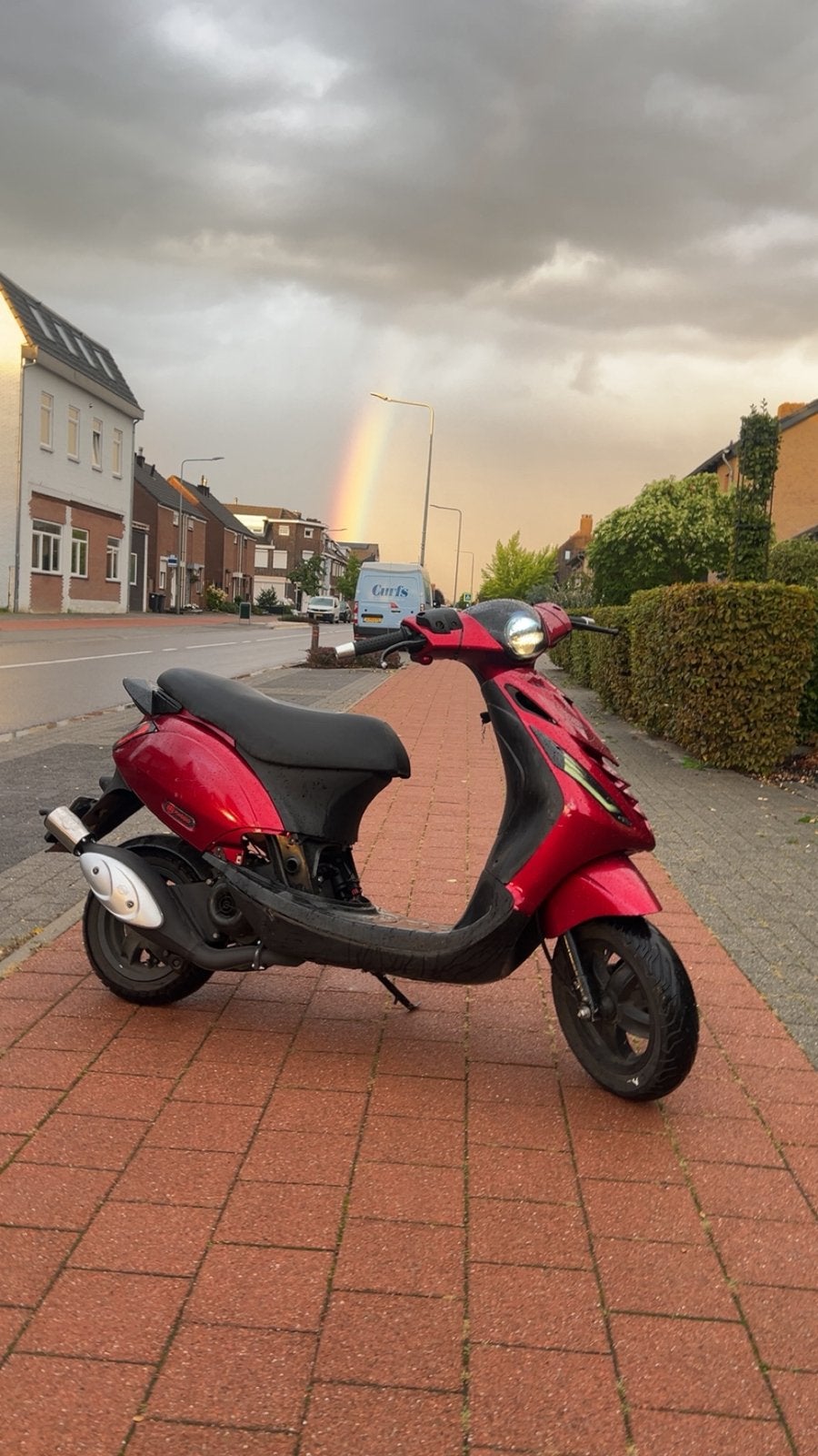 zip 70cc teruil, Fietsen en Brommers, Ophalen of Verzenden, Zo goed als nieuw, Tweetakt, Zip