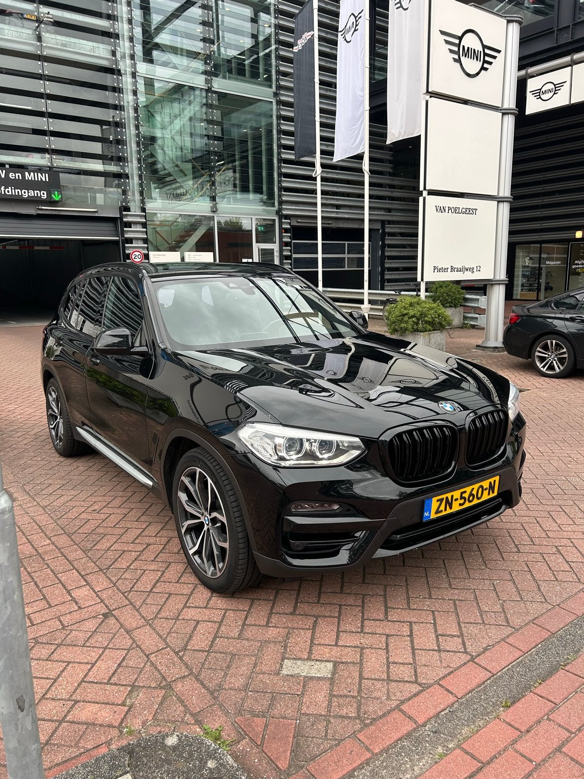 BMW X3 Xdrive20i 184pk Aut 2019 Zwart, Auto's, BMW, Particulier, X3, Benzine, SUV of Terreinwagen, Automaat, Origineel Nederlands
