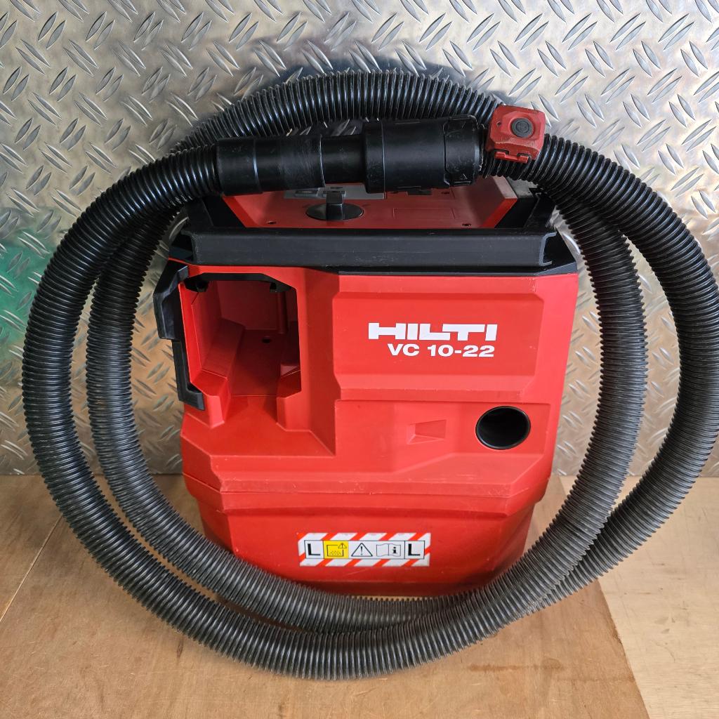 Hilti Accu Bouw Stofzuiger VC 10L-22 Volt Nuron + BT Acc, Ophalen, Zo goed als nieuw, Overige typen