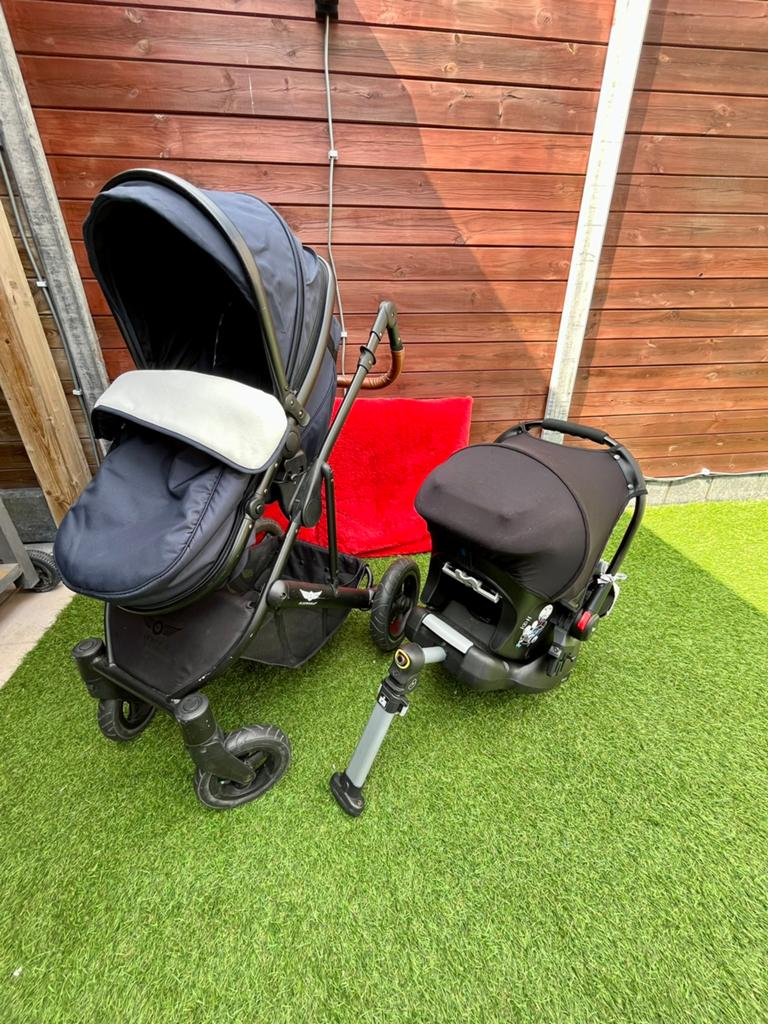 Kinderwagen + autostoel + Isofix, Kinderen en Baby's, Kinderwagens en Combinaties, Gebruikt, Combiwagen, Met autostoeltje, Ophalen