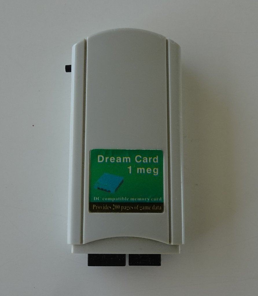 Dreamcard / Memorycard 1 meg voor Sega Dreamcast, Spelcomputers en Games, 1 speler, Ophalen, Zo goed als nieuw, Saturn of Dreamcast