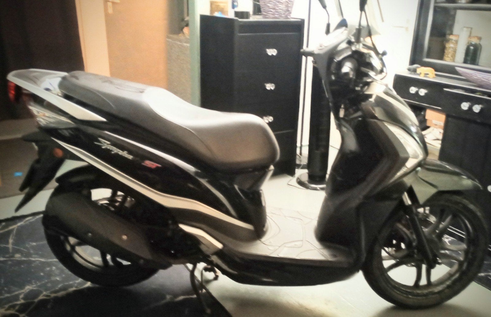 Sym Symphony ST 2020 zwart snorscooter, Fietsen en Brommers, Snorfietsen en Snorscooters, Ophalen, Gebruikt, SYM, Benzine