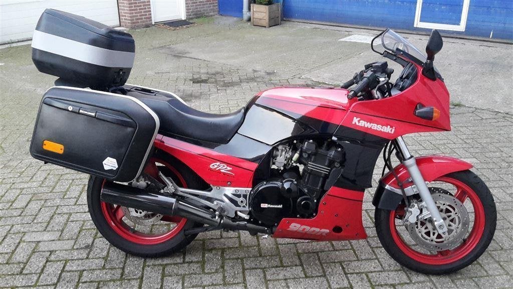 koffer 2 : Kawasaki GPZ900R krauser kofferset bestaande uit, Ophalen of Verzenden, Gebruikt