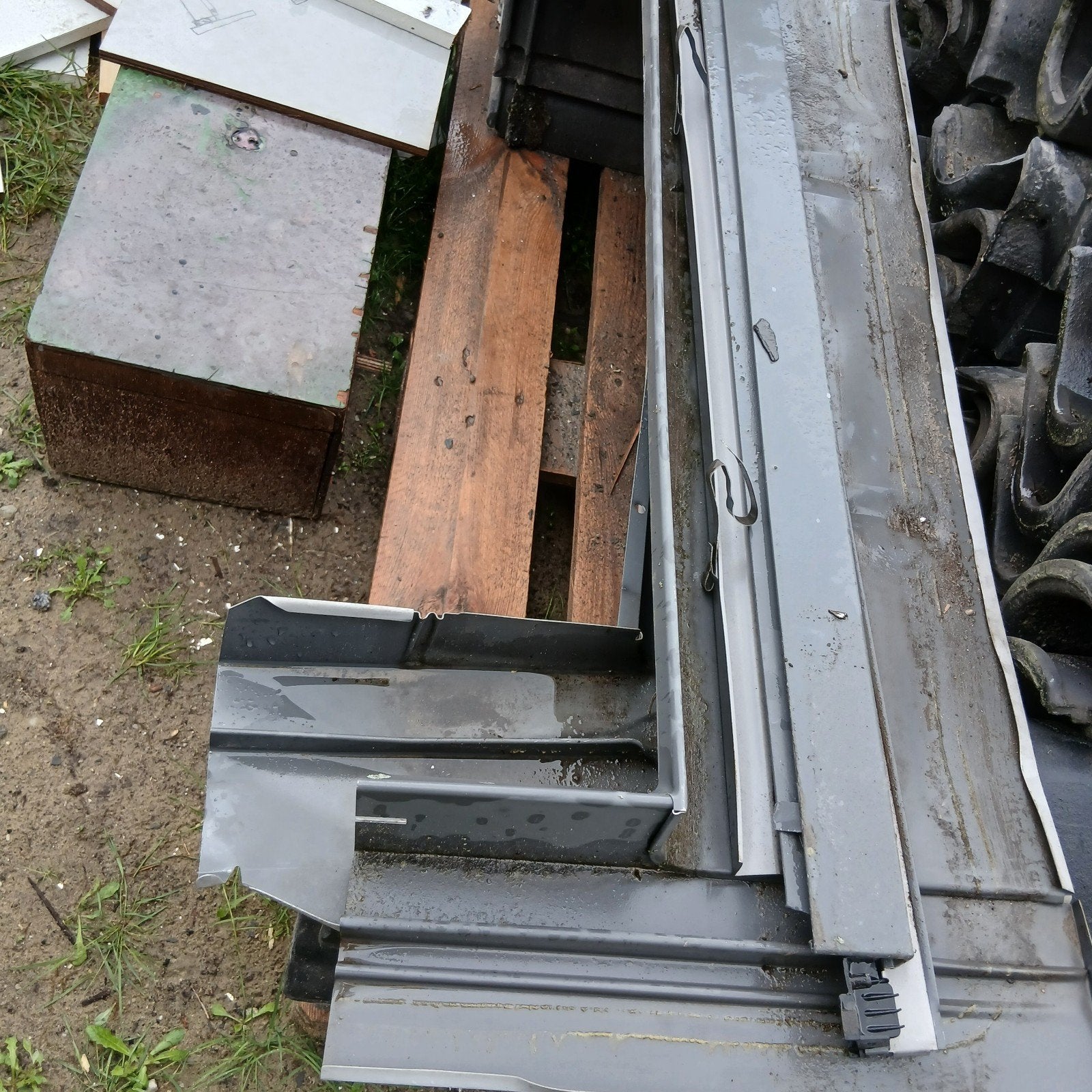 Gootstukken velux dakraam mk04, Ophalen, Zwart, Minder dan 5 m², Overige typen