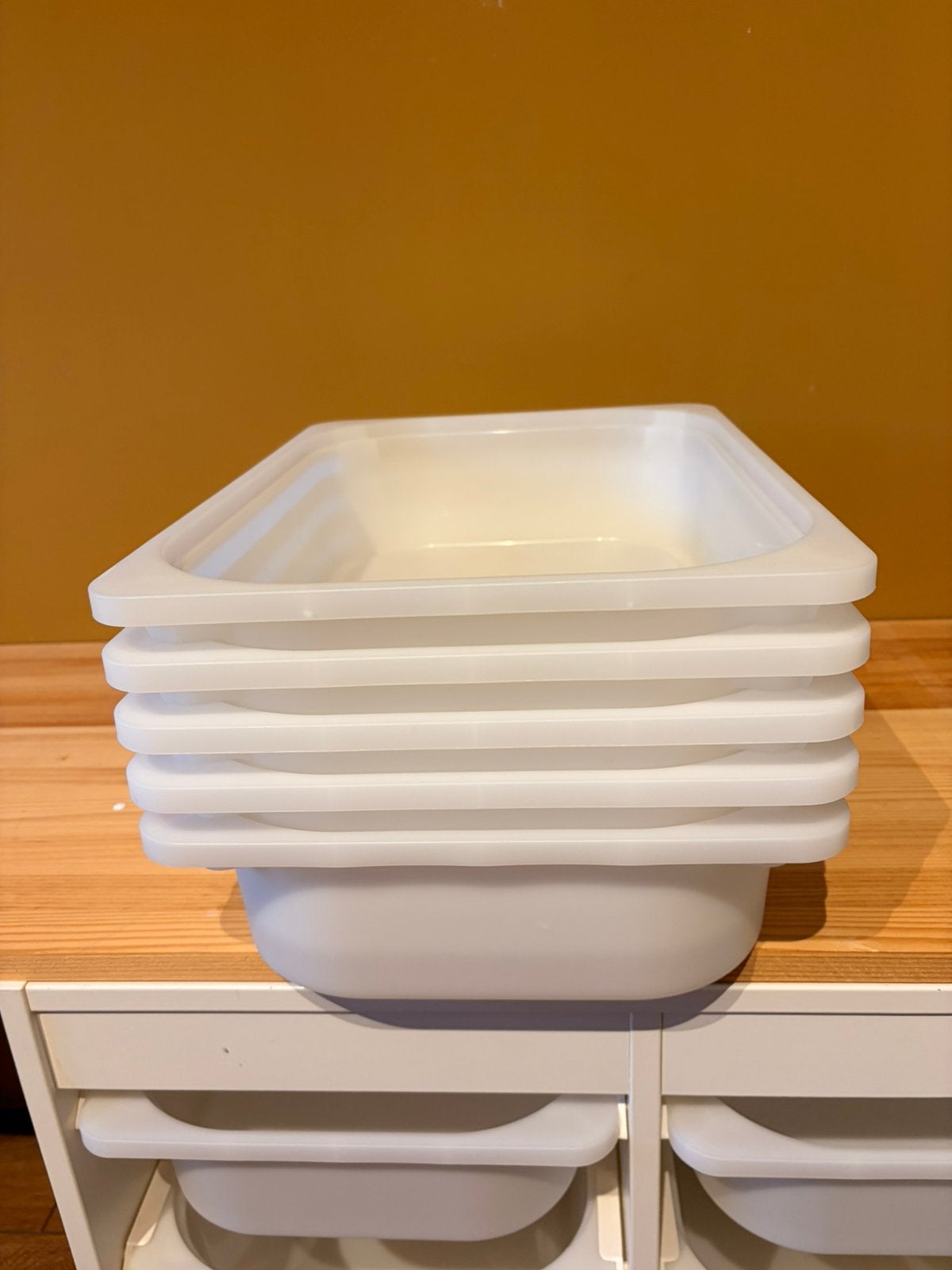 Ikea trofast opbergbakken klein, Ophalen, Zo goed als nieuw