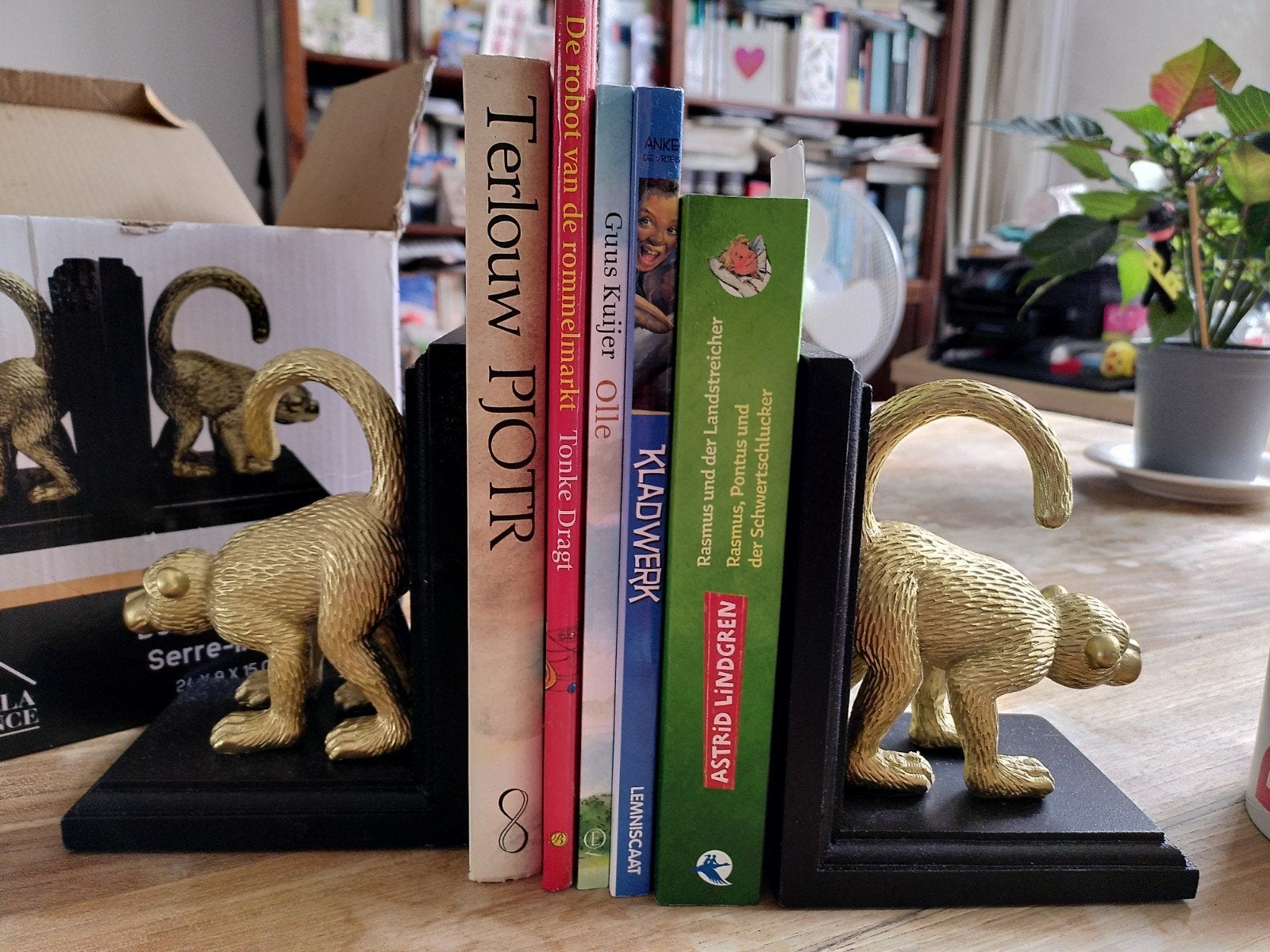 Boekensteunen aapjes, Ophalen of Verzenden, Nieuw