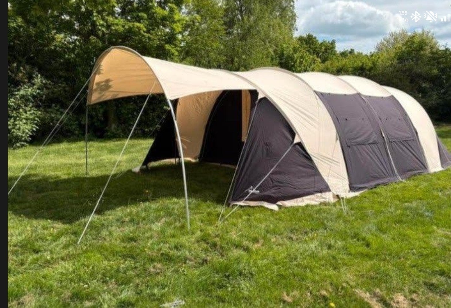 Obelink Trail 600 TC tunneltent - Zo goed als nieuw!, Ophalen, Zo goed als nieuw, Tot en met 6