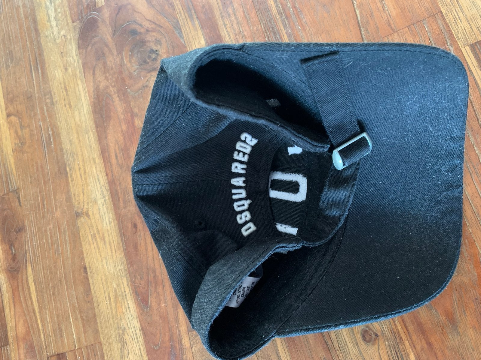 Dsquared2 ICON Pet Zwart - Zo goed als nieuw, Kleding | Heren, Hoeden en Petten, Ophalen of Verzenden, Zo goed als nieuw, One size fits all