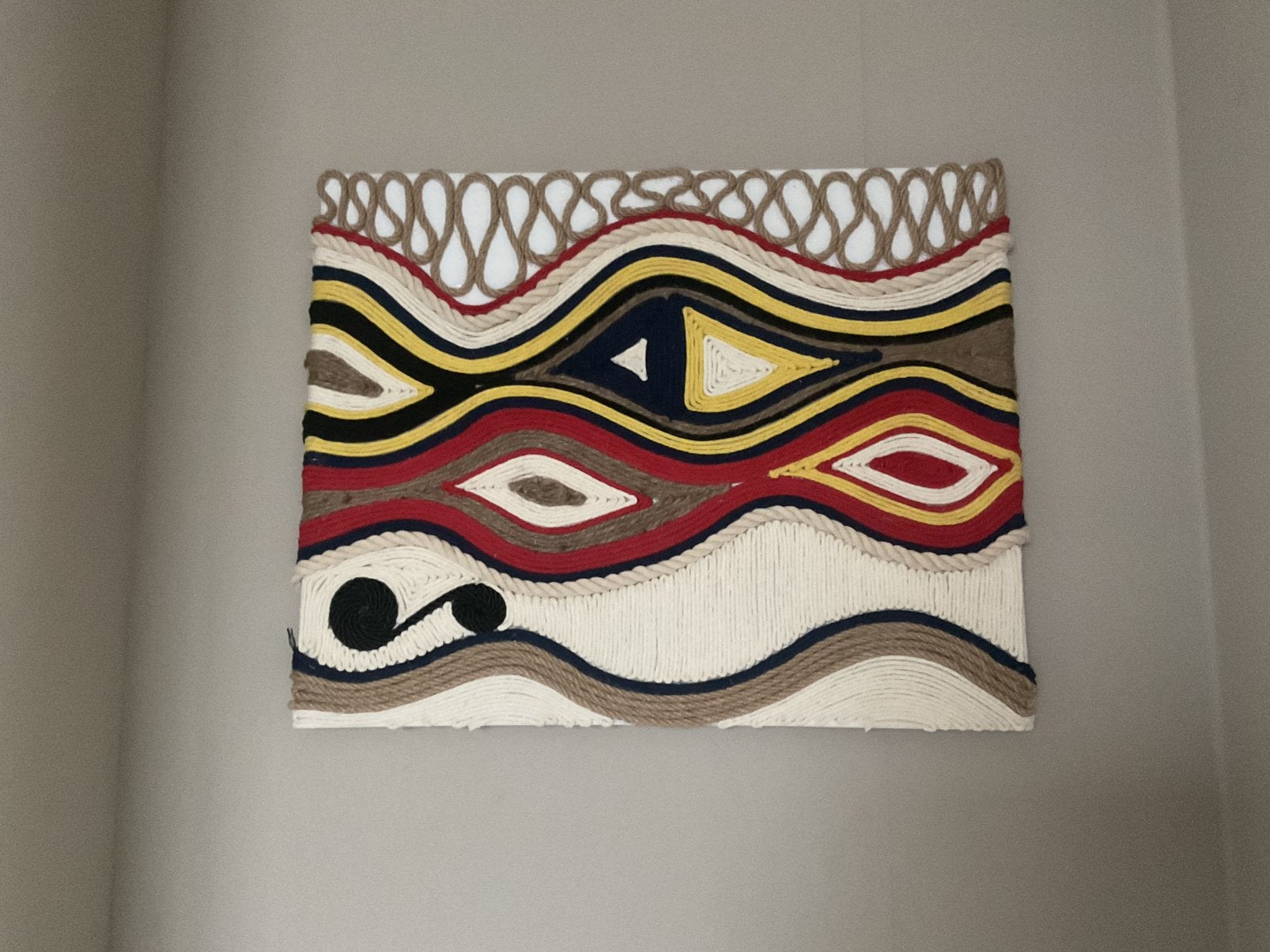 Nieuw! Wanddecoratie, handgemaakt(50x40cm), Antiek en Kunst, Ophalen of Verzenden