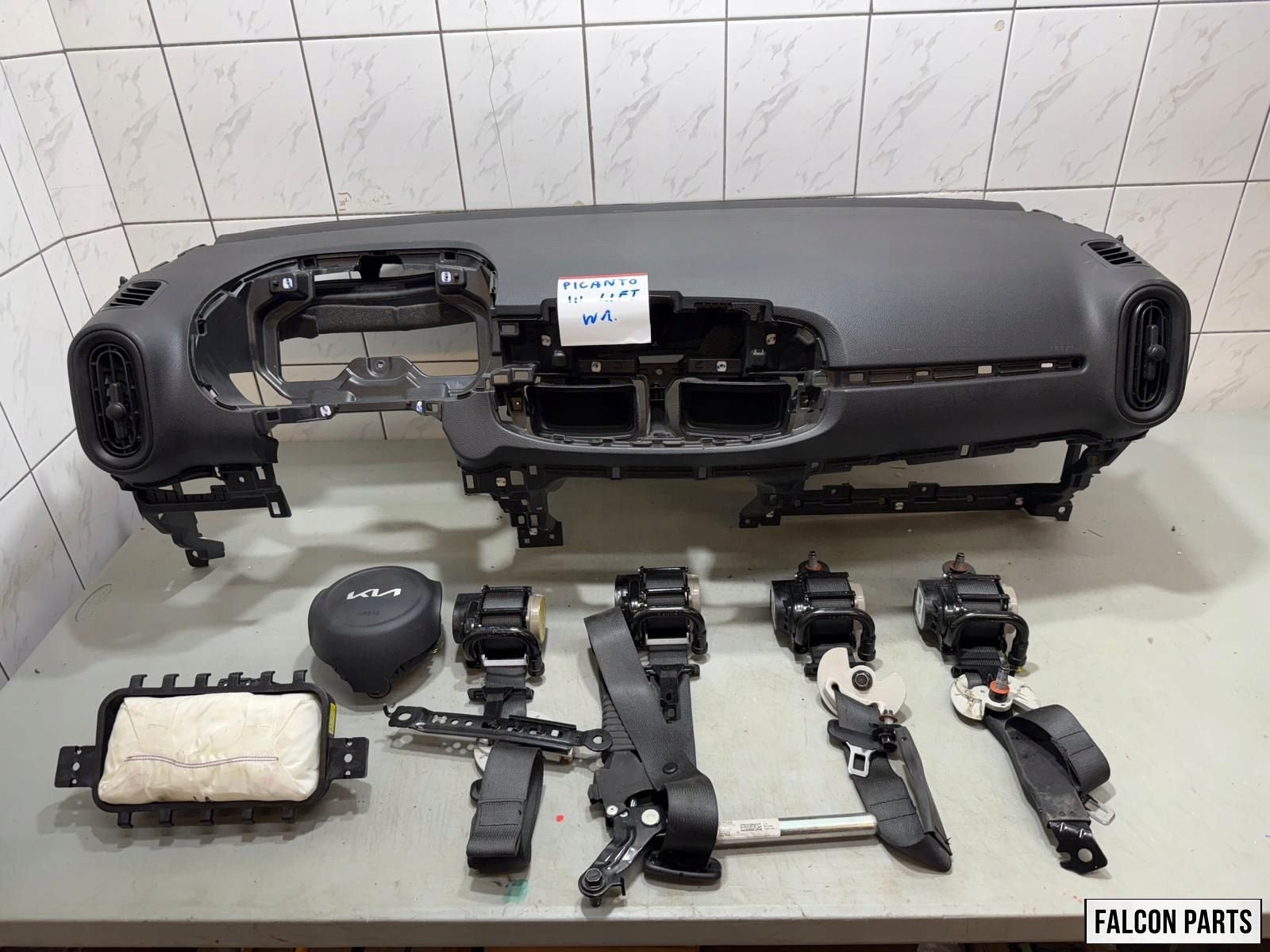 KIA PICANTO FACELIFT AIRBAG SET, -, -, Ophalen of Verzenden, -