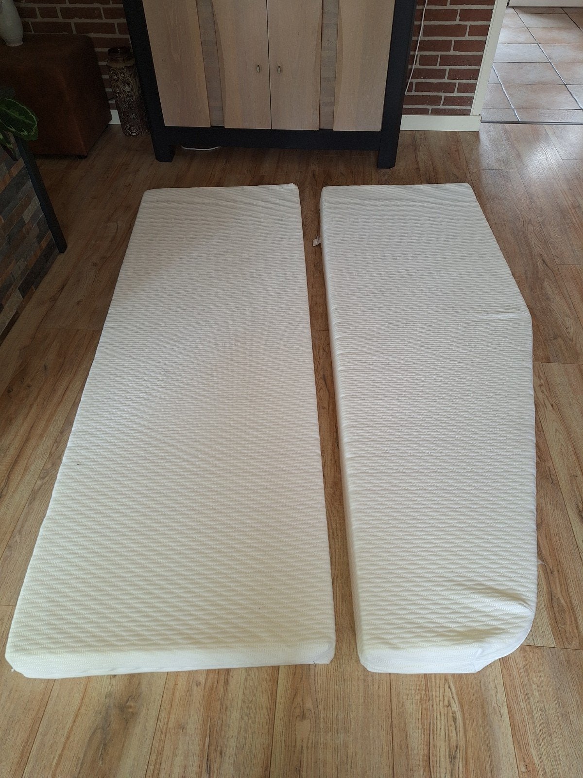 Matras frans bed 199 x 137, Huis en Inrichting, Ophalen, Zo goed als nieuw, 140 cm