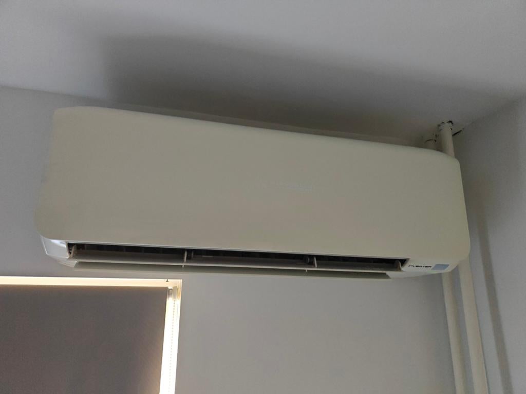 Mitsubishi Heavy Industries 2,5kW Airco - Werkend, Ophalen, Gebruikt, Minder dan 60 m³, 3 snelheden of meer