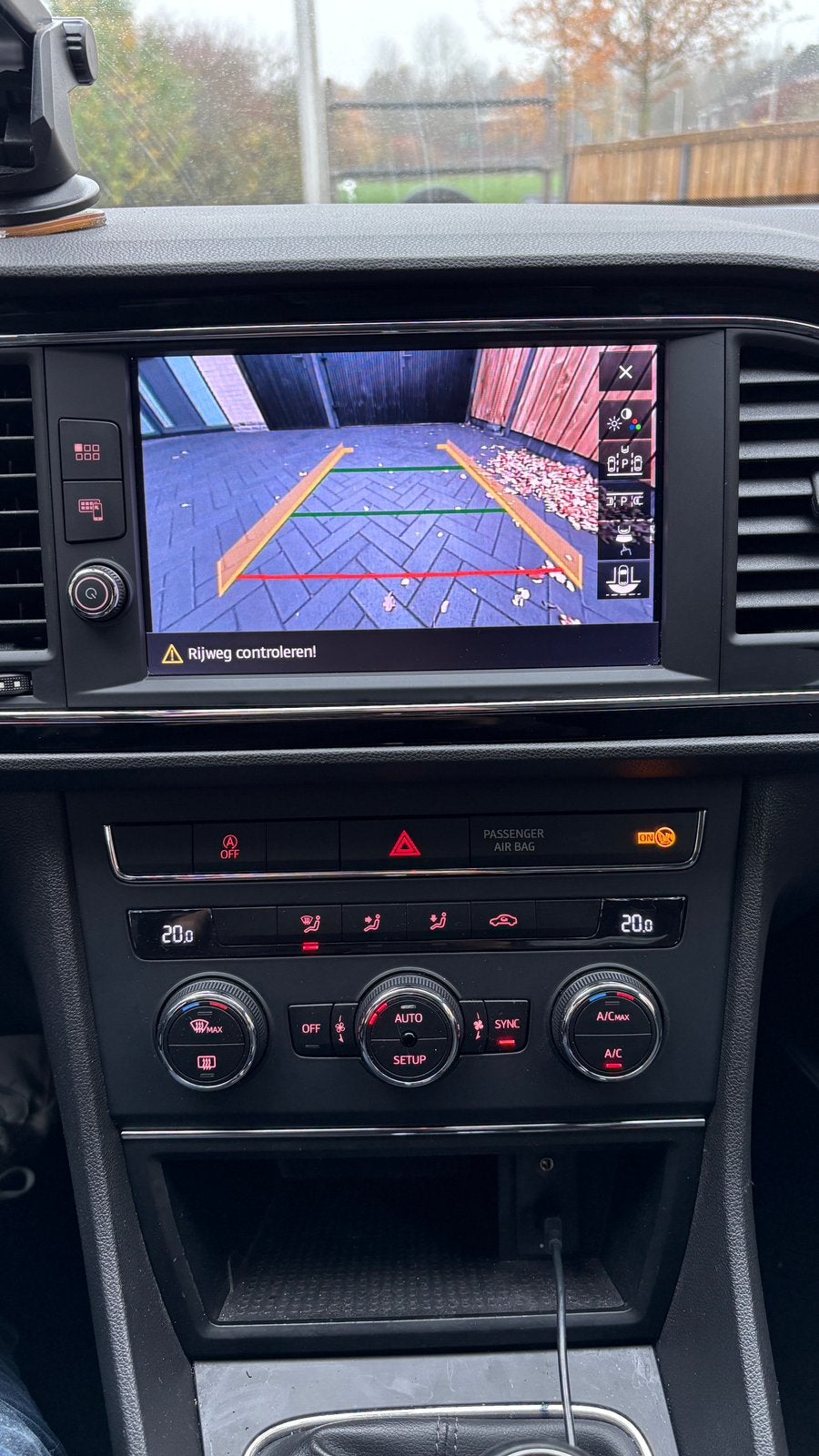 Seat leon achteruitrij camera 2013-2020, Ophalen, Zo goed als nieuw