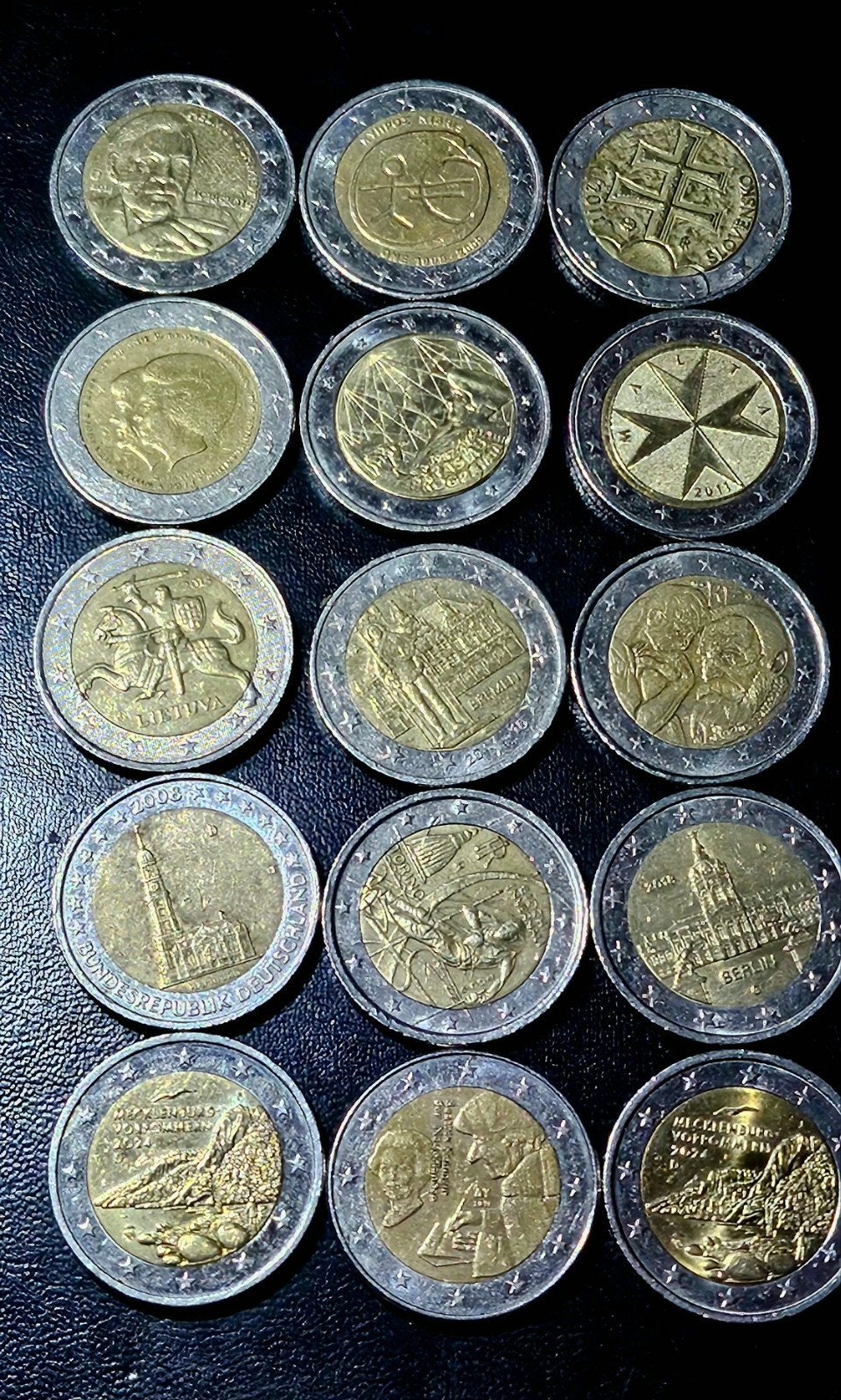 2 euromunten ruilen, Postzegels en Munten, Ophalen of Verzenden