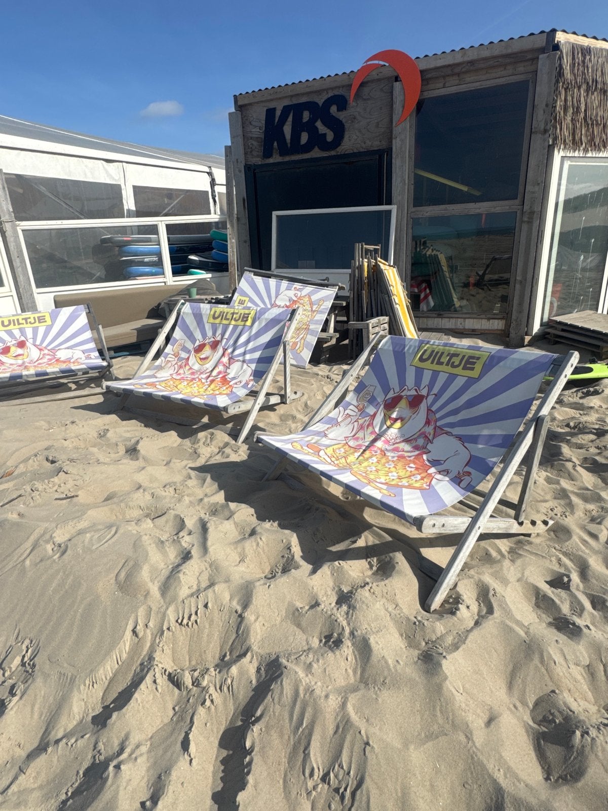 3 strandstoelen, Ophalen of Verzenden