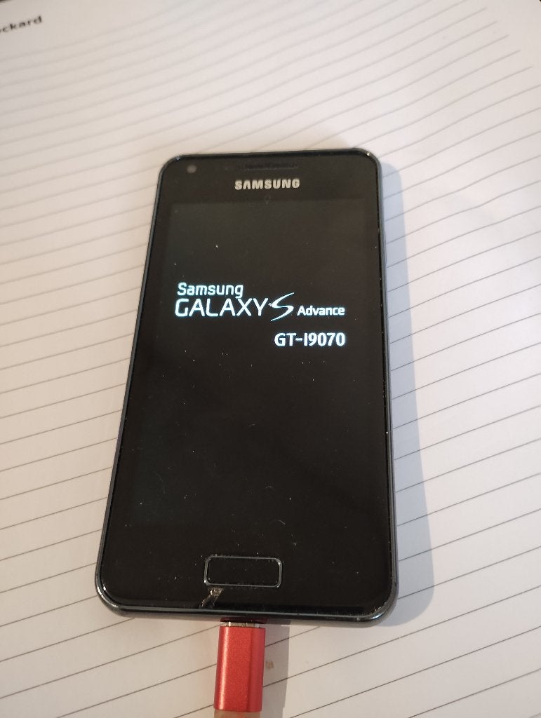 Samsung Galaxy S Advance GT-I9070, Gebruikt, Zwart, Touchscreen, 3 tot 6 megapixel