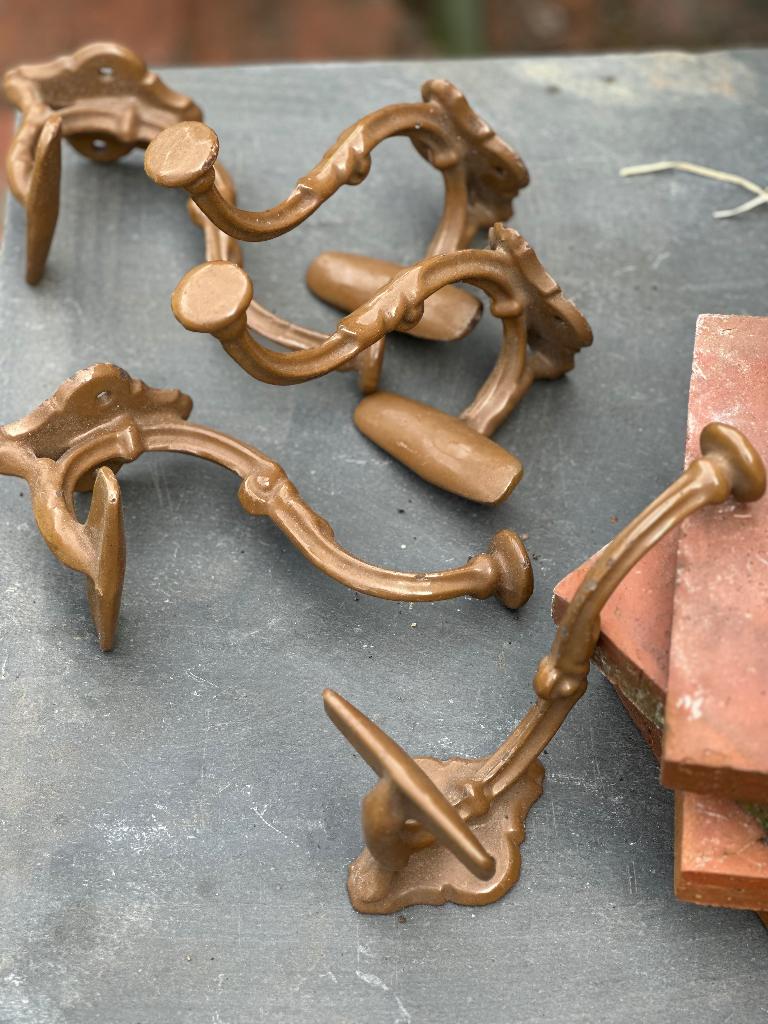 Brocante Kapstok haken, Ophalen of Verzenden