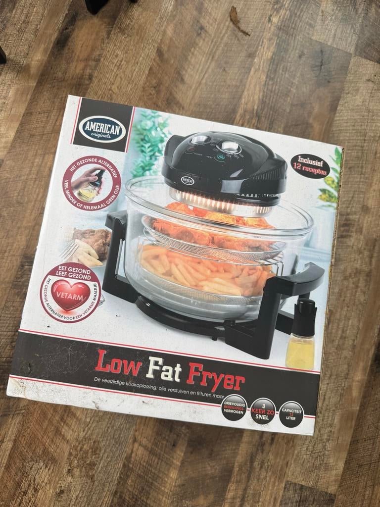 American Originals Low Fat Fryer - Gezond Frituren, Ophalen of Verzenden, Nieuw, Airfryer, 1500 gram of meer