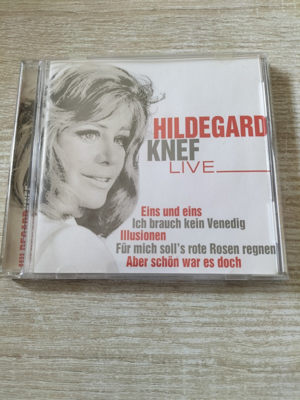 Hildegard knef - live, Cd's en Dvd's, Ophalen of Verzenden