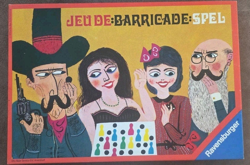 Barricade Bordspel Ravensburger - Klassiek Gezelschapsspel, Hobby en Vrije tijd, Gezelschapsspellen | Bordspellen, Drie of vier spelers