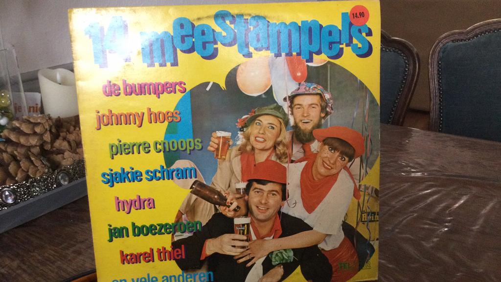 14 meestampers Telstar, Ophalen of Verzenden, Zo goed als nieuw, Overige formaten, Levenslied of Smartlap
