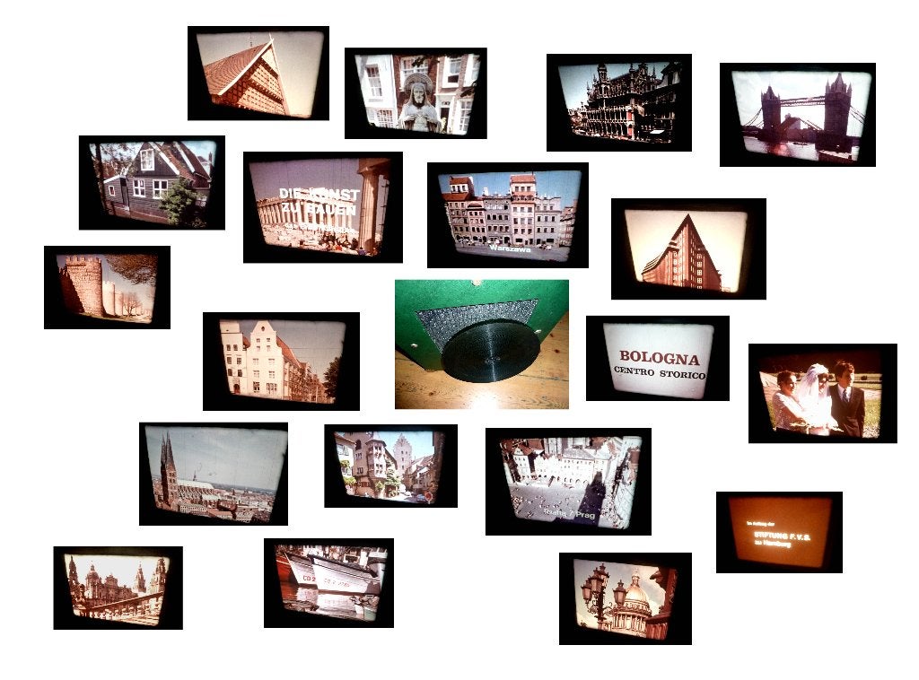 16mm film Kunst Zu Bauen Historie Europese Steden 50min, Ophalen of Verzenden, 16mm film