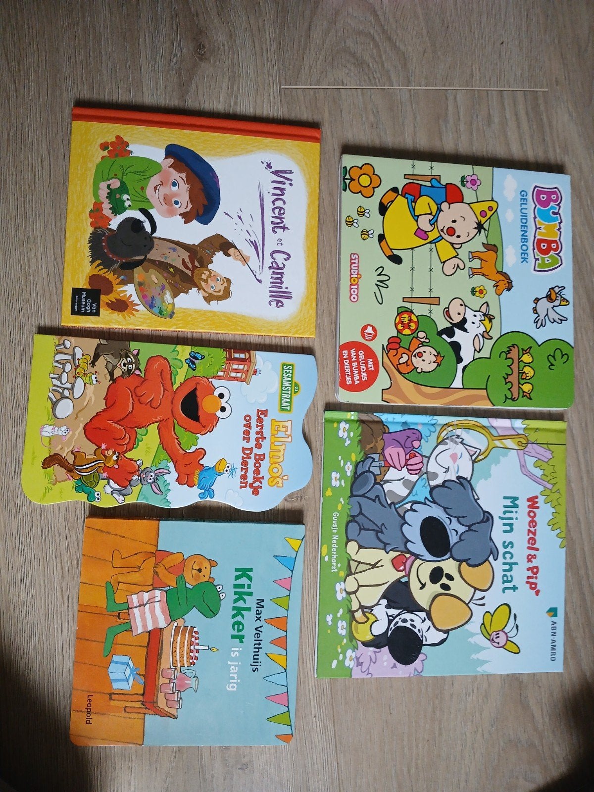 Leuke kinderboeken: Vincent, Bumba, Elmo, Kikker, Woezel & P, Boeken, Ophalen of Verzenden, Nieuw