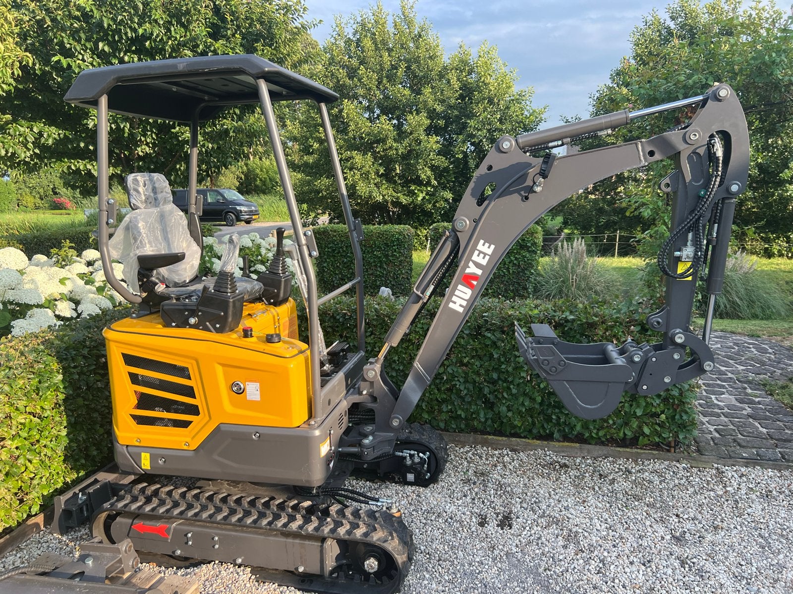 Huayee Minigraver minikraan - 2.0t Compact en Krachtig, Ophalen, Graafmachine